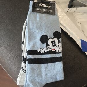 Disney Light Blue Mickey Mouse Socks